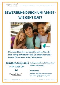 Seminar Uni Assist German Deutsch Hochschule Universität Berlin