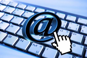 by email